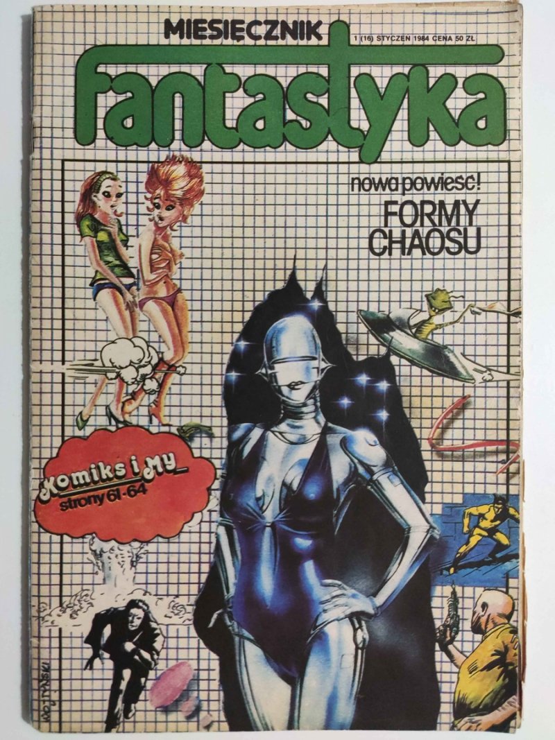 MIESIĘCZNIK FANTASTYKA NR 1 (16) STYCZEŃ 1984