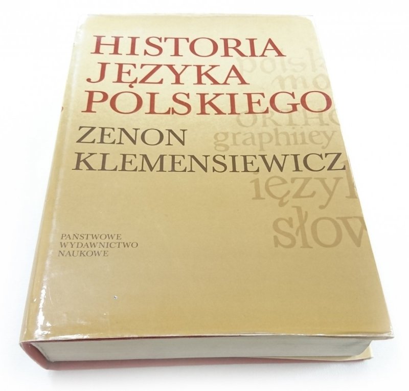 HISTORIA JĘZYKA POLSKIEGO Zenon Klemensiewicz 1976