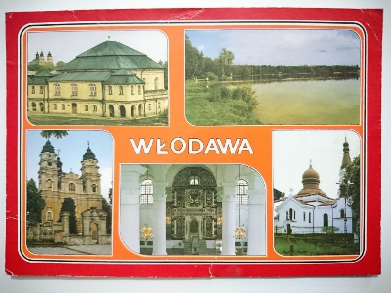 WŁODAWA. SYNAGOGA I INNE FOT. LEMIECH