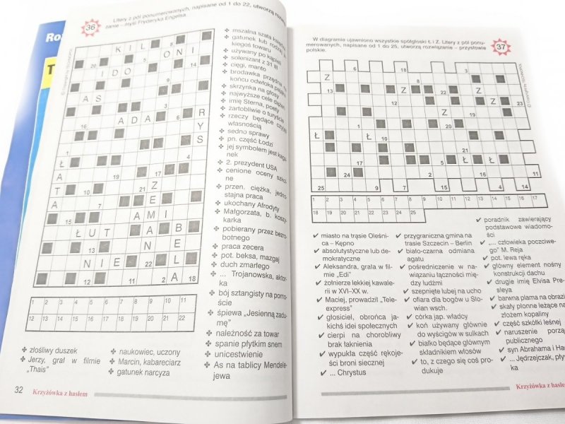 KRZYŻÓWKA Z HASŁEM JOLKI NR 2 (350) LUTY 2018