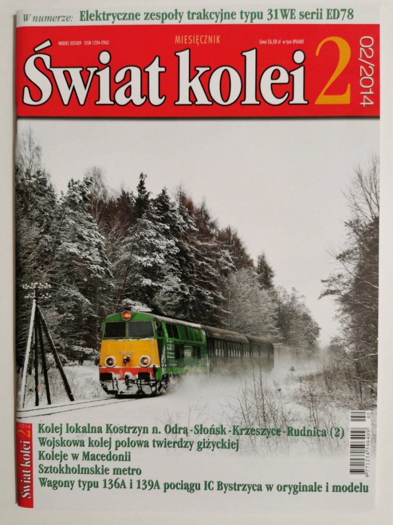 Miesięcznik. Świat kolei 02/2014
