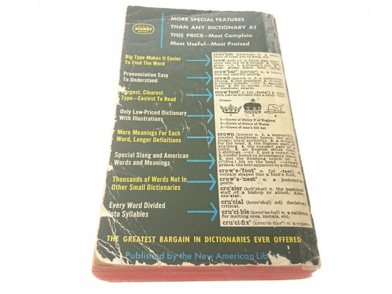 WEBSTER HANDY COLLEGE DICTIONARY 1963