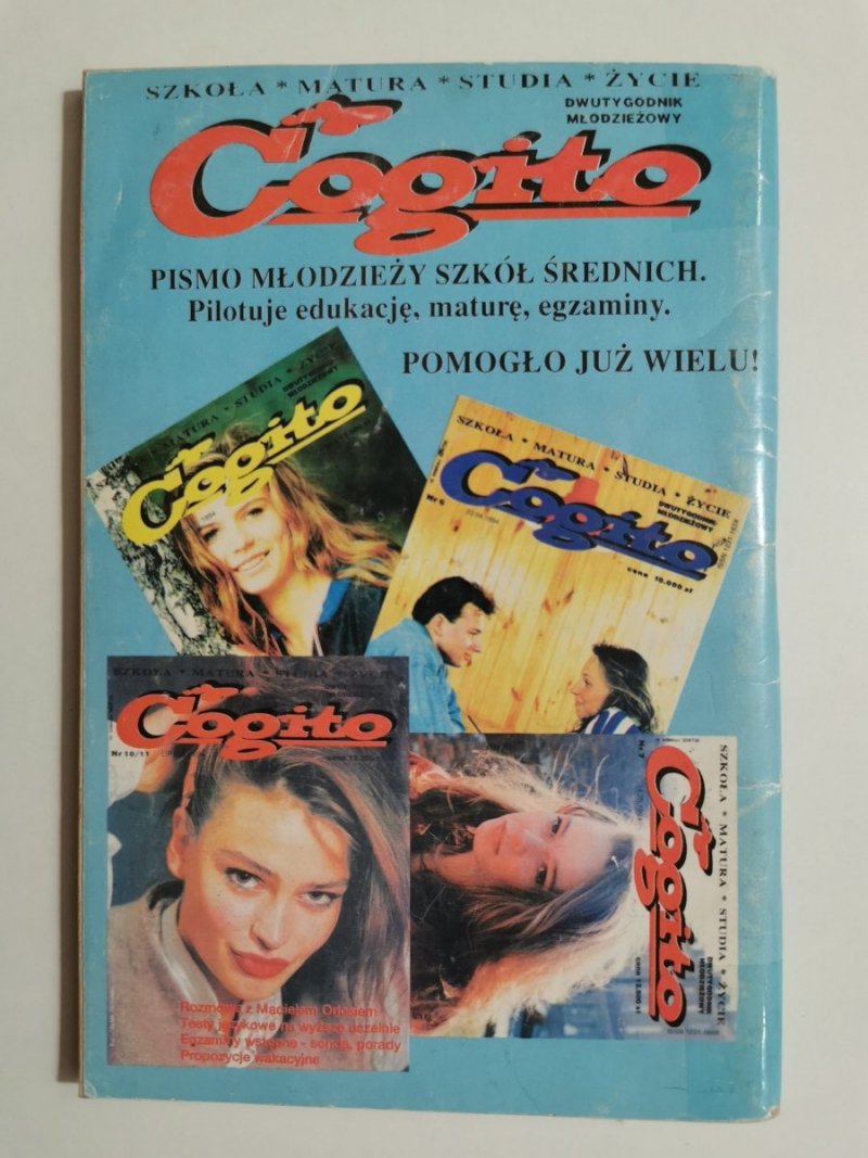 PISZĘ MATURĘ Z POLSKIEGO - Katarzyna Droga 1994