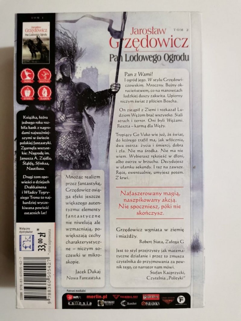 PAN LODOWEGO OGRODU TOM 2 - Jarosław Grzędowicz 