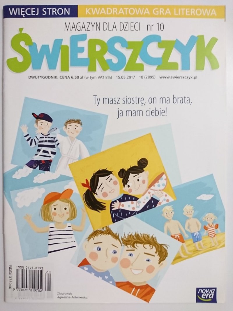 ŚWIERSZCZYK NR 10 2895  2017