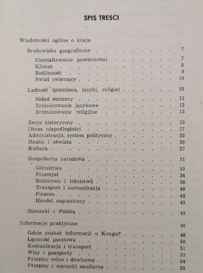KONGO - Wacław Klimas 1976