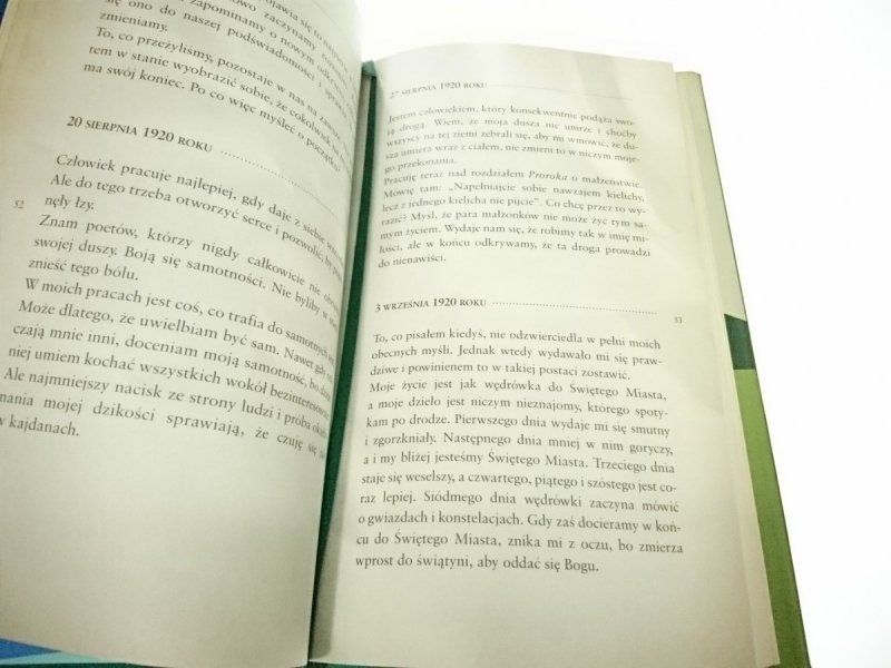PROROK; LISTY MIŁOSNE PROROKA - Gibran Coelho 2006