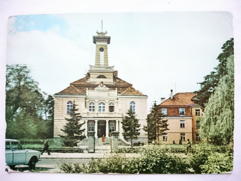 OTWOCK. RATUSZ - SIEDZIBA MIEJSKIEJ RADY NARODOWEJ WG. FOT. K. KACZYŃSKIEGO