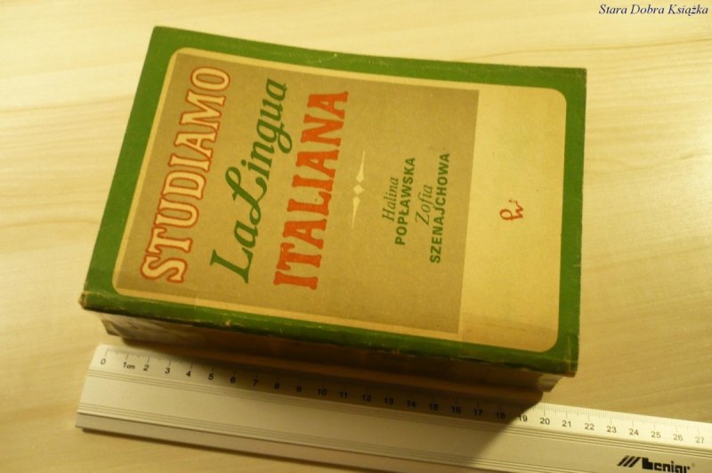 STUDIAMO LA LINGUA ITALIANA Halina Popławska 1980