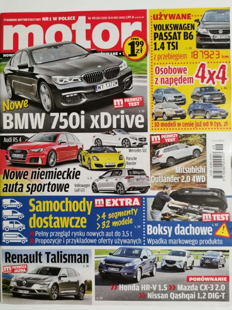 MOTOR NR 49/2015 (3258)