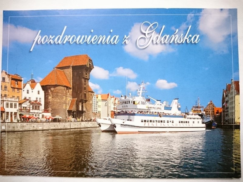 GDAŃSK. DŁUGIE POBRZEŻE, ŻURAW FOT. A. ŁOPATA