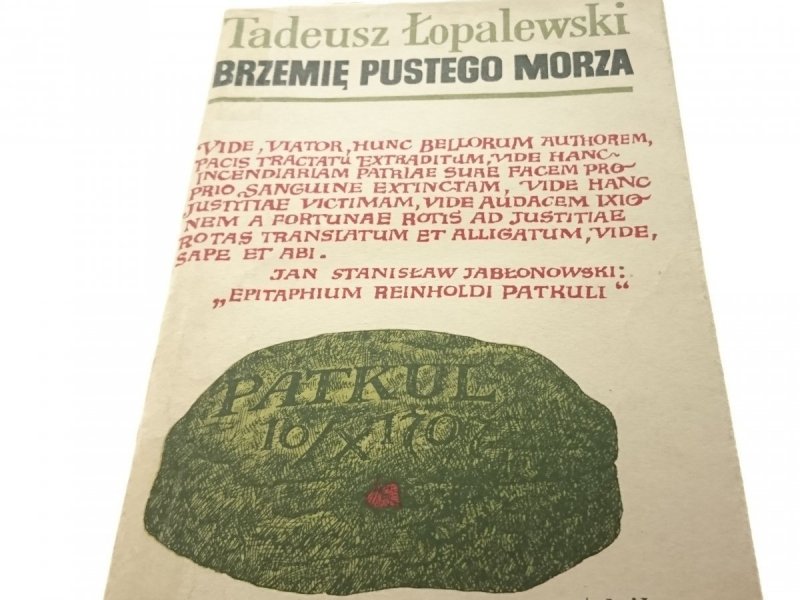 BRZEMIĘ PUSTEGO MORZA - Tadeusz Łopalewski 1965