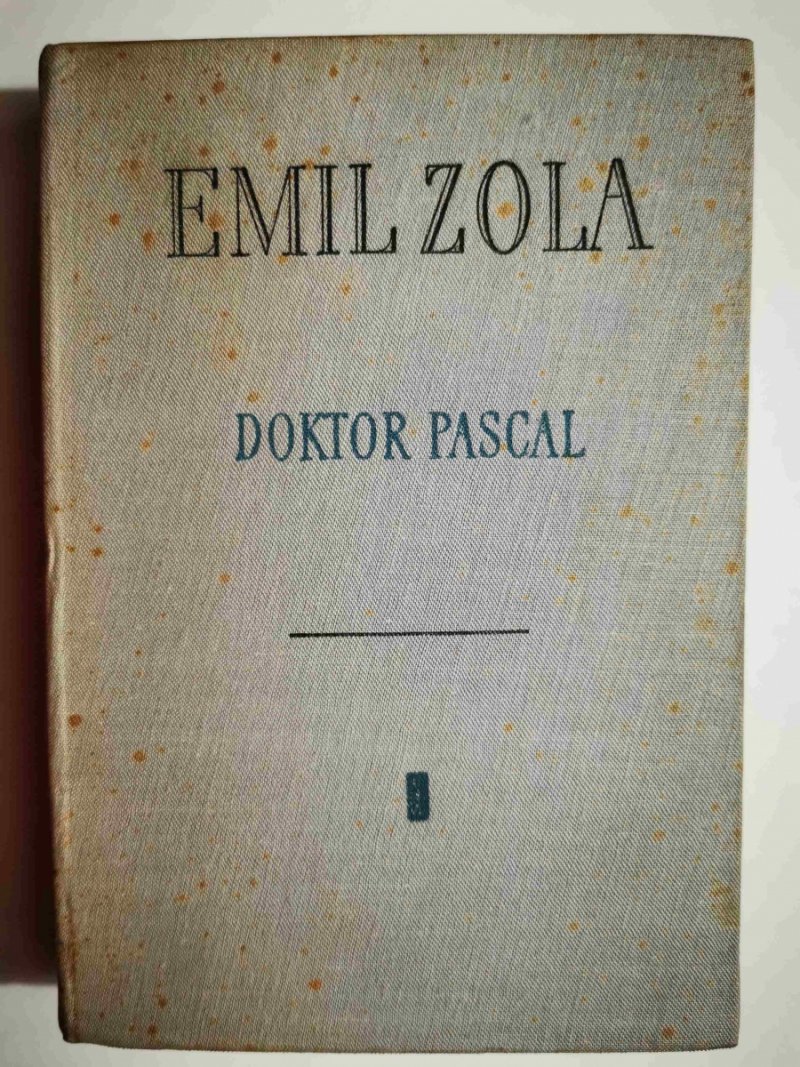 DOKTOR PASCAL - Emil Zola