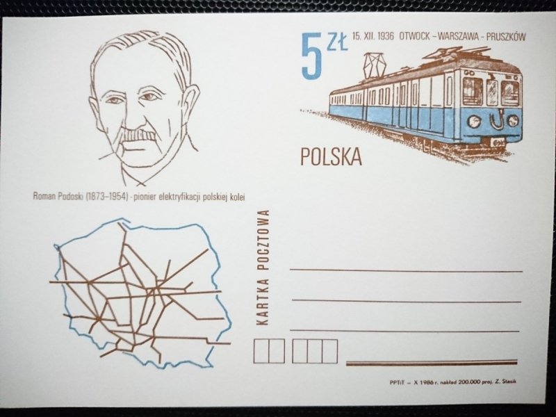 KARTKA POCZTOWA. ROMAN PODOSKI 1873-1954