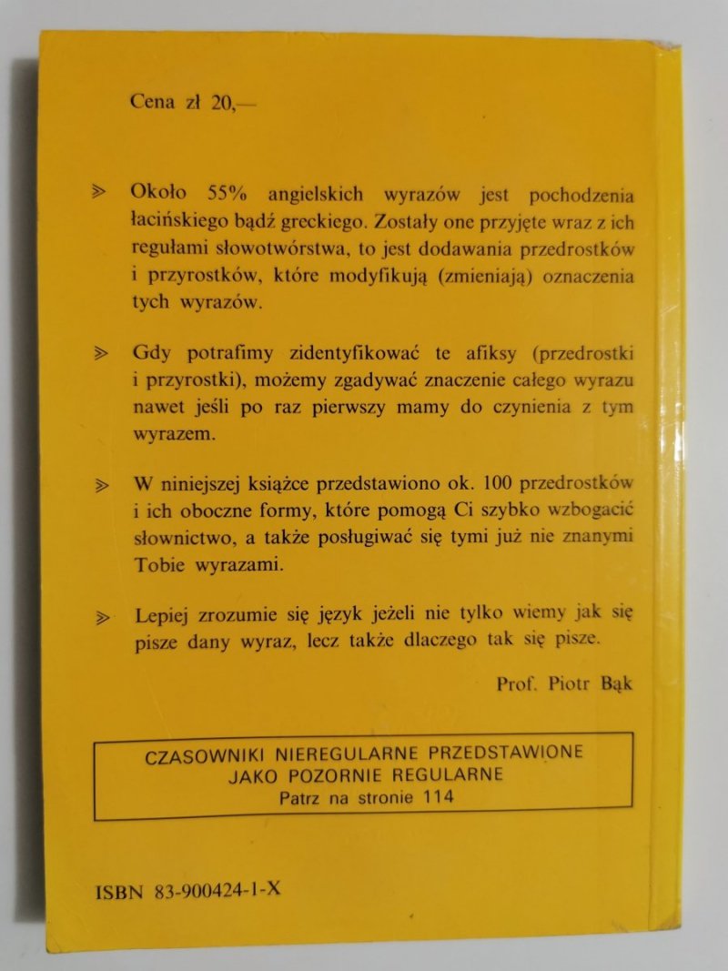 UZASADNIENIE PISOWNI ANGIELSKIEJ - Mario Li Ulfe 1999