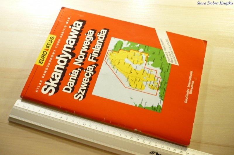 ATLAS SAMOCHODOWY. SKANDYNAWIA: DANIA, NORWEGIA