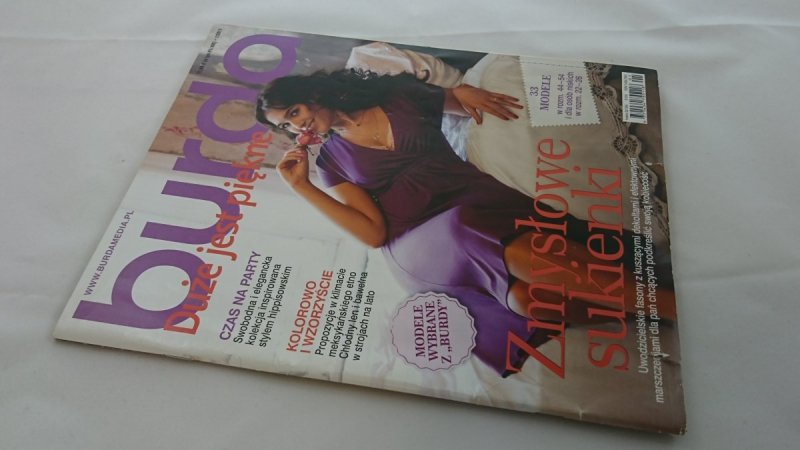 BURDA. DUŻE JEST PIĘKNE NR 1/2011 ZMYSŁOWE