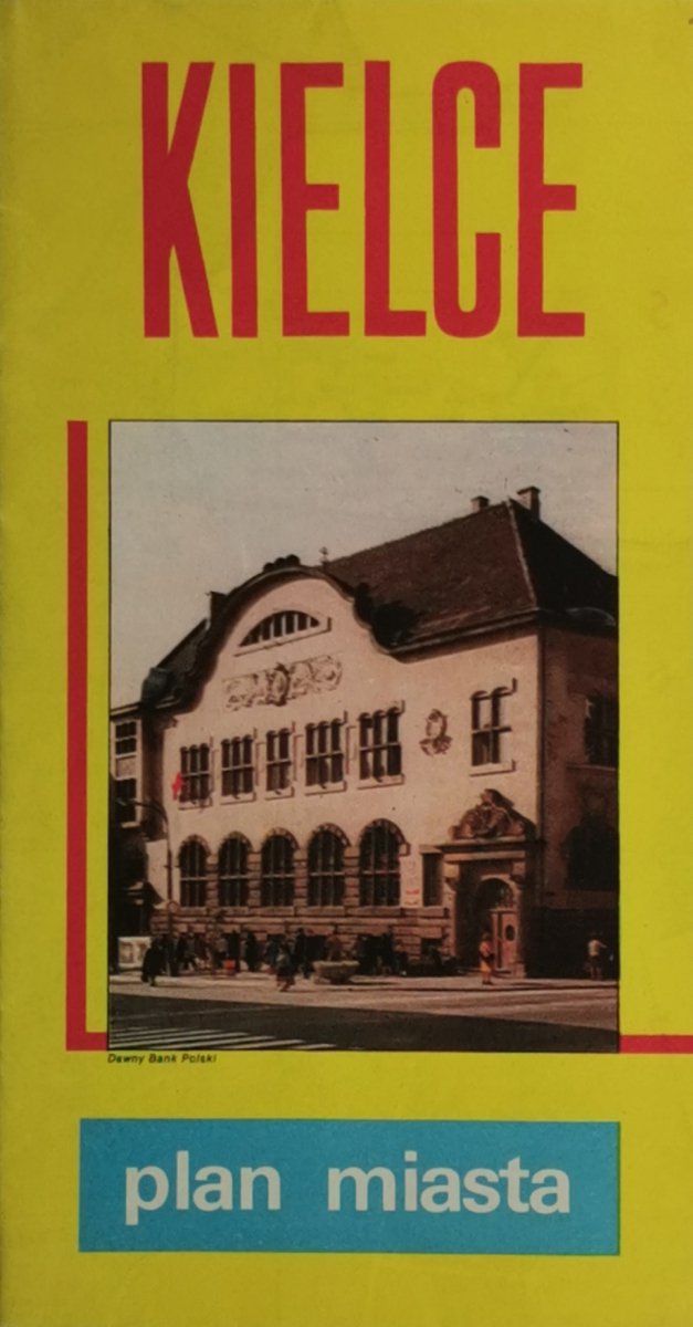 KIELCE PLAN MIASTA MAPA