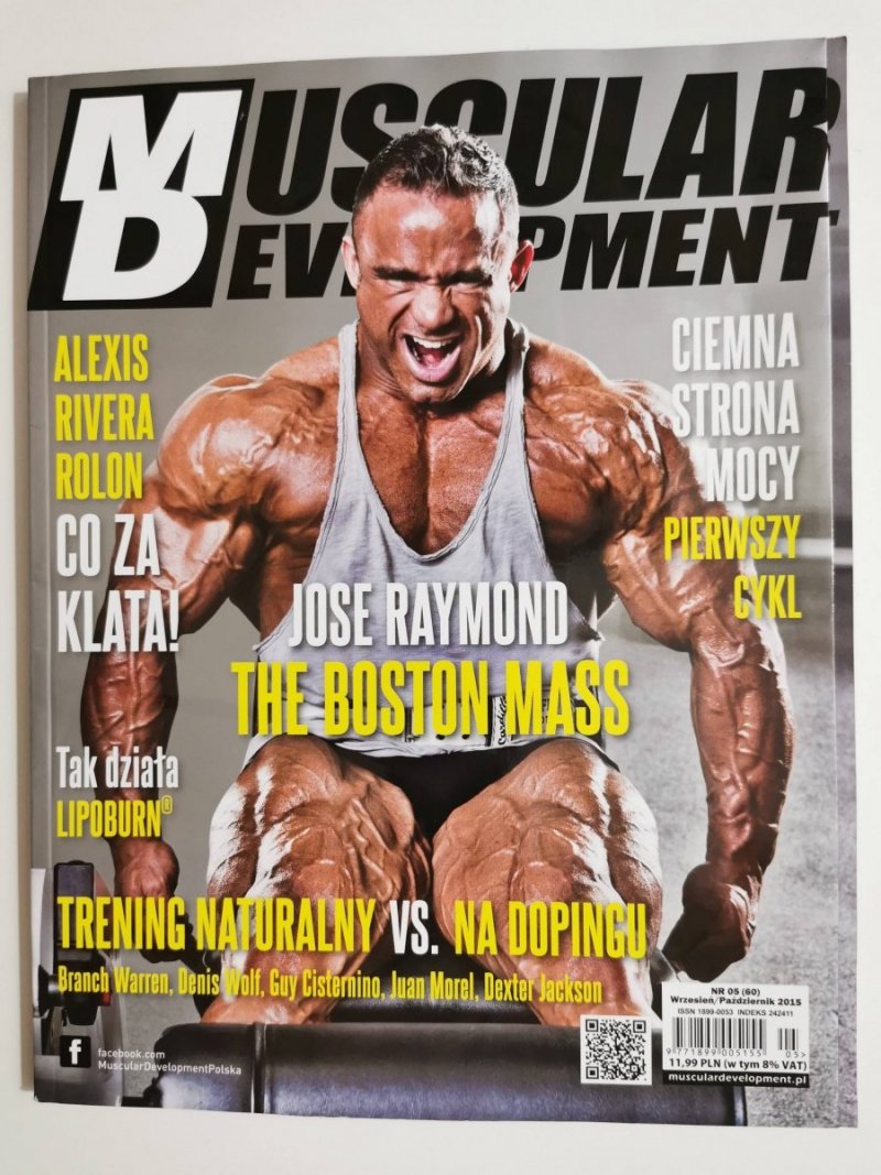 MUSCULAR DEVELOPMENT NR 05 (60) WRZESIEŃ/PAŹDZIERNIK 2015