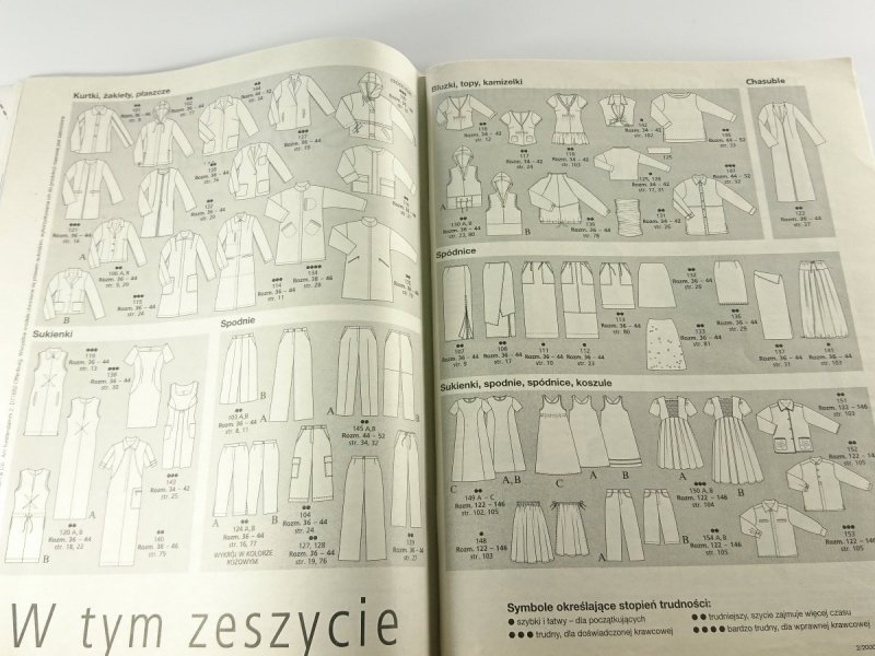 BURDA NR 2/2000 MODA PIĘKNO RELAKS