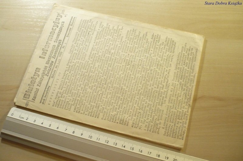 BIULETYN INFORMACYJNY...ZAWODOWYCH 5.09 1980 NR 1