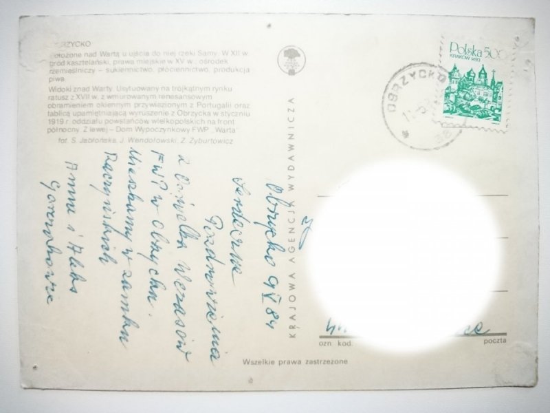OBRZYCKO. CZTERY UJĘCIA FOT. JABŁOŃSKA I INNI