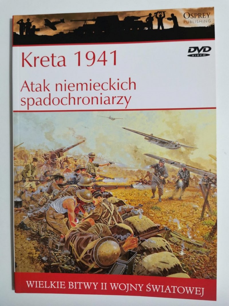 KRETA 1941 ATAK NIEMIECKICH SPADOCHRONIARZY 