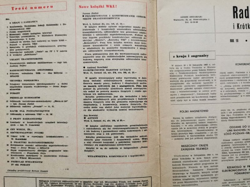 Radioamator i krótkofalowiec 1/1966
