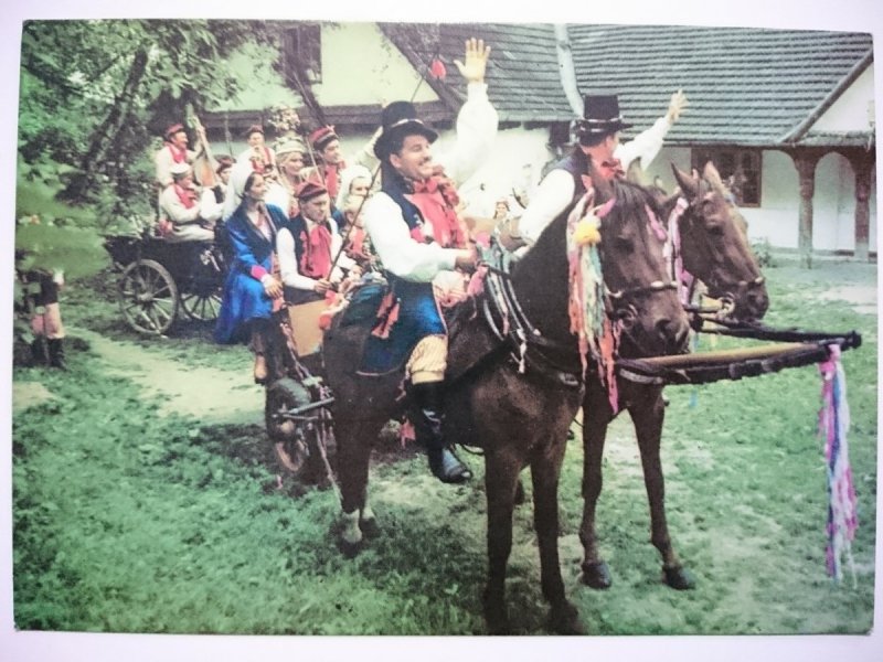 WESELE KRAKOWSKIE. WYJAZD ORSZAKU DO ŚLUBU FOT. BILIŃSKI