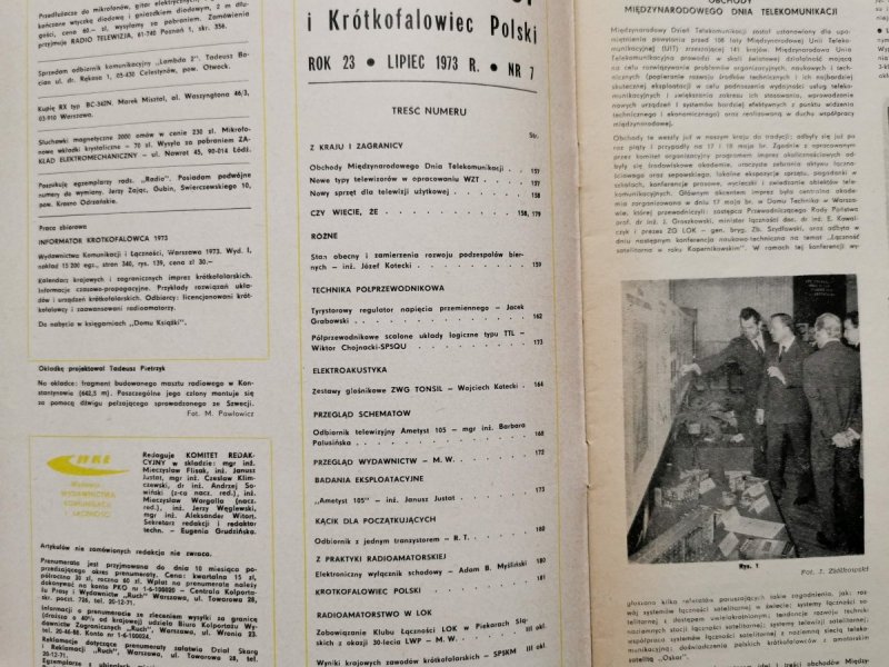 Radioamator i krótkofalowiec 7/1973