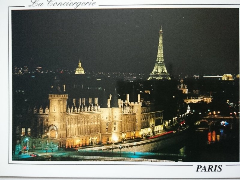 PARIS, LA NUIT. VUE GENERALE SUR LA CONCIERGERIE PHOTO F. LECHENET