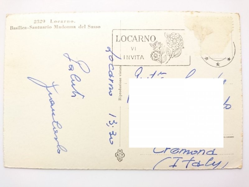 LOCARNO. BASILICA – SANTUARIO MADONNA DEL SASSO