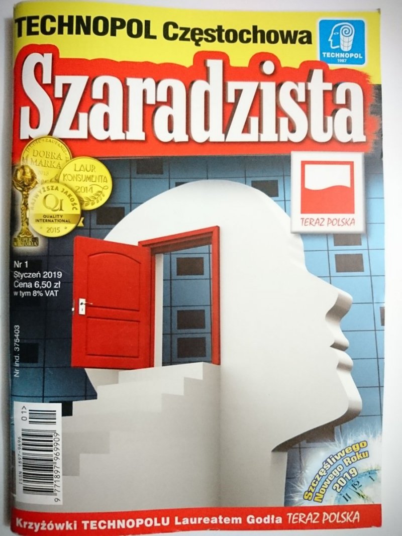 SZARADZISTA NR 1 STYCZEŃ 2019