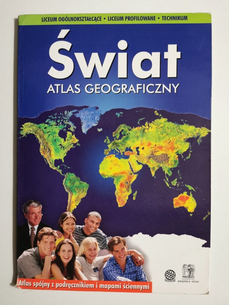 ŚWIAT ATLAS GEOGRAFICZNY - red. Leszek Glinka 