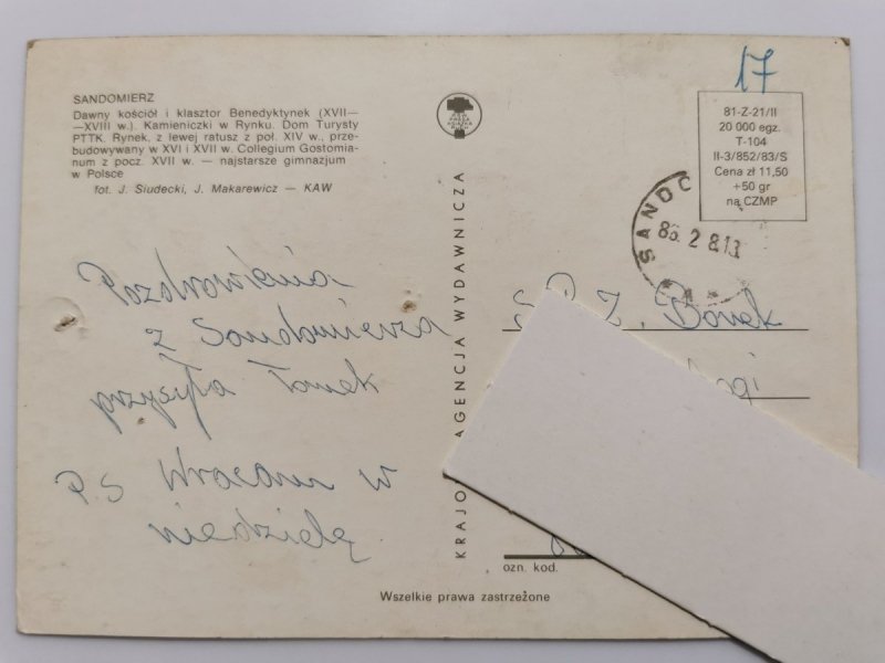 SANDOMIERZ. PIĘĆ UJĘĆ FOT. SIUDECKI, MAKAREWICZ