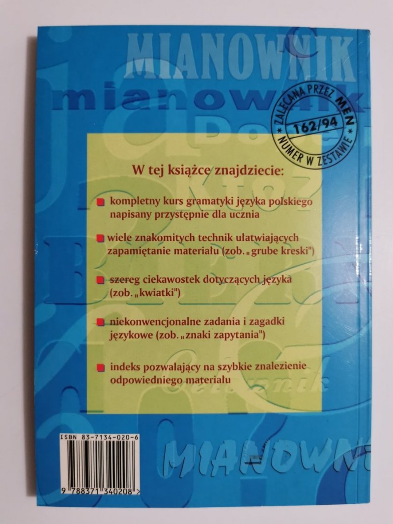 GRAMATYKA CO Z GŁOWY NIE UMYKA - Anna i Józef Częścikowie 2002