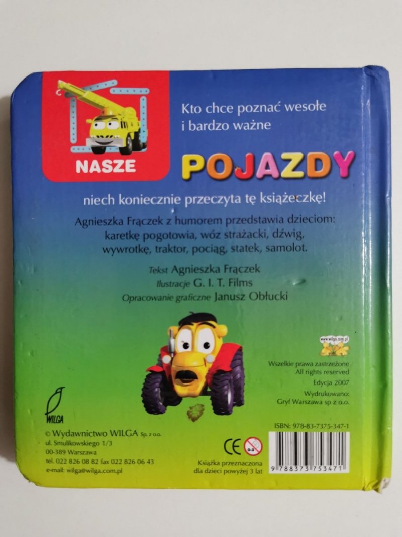 NASZE POJAZDY - Agnieszka Frączek 2007