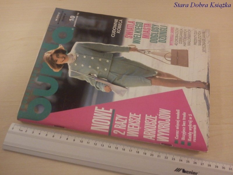 BURDA 10/92 CUDOWNIE KOBIECA