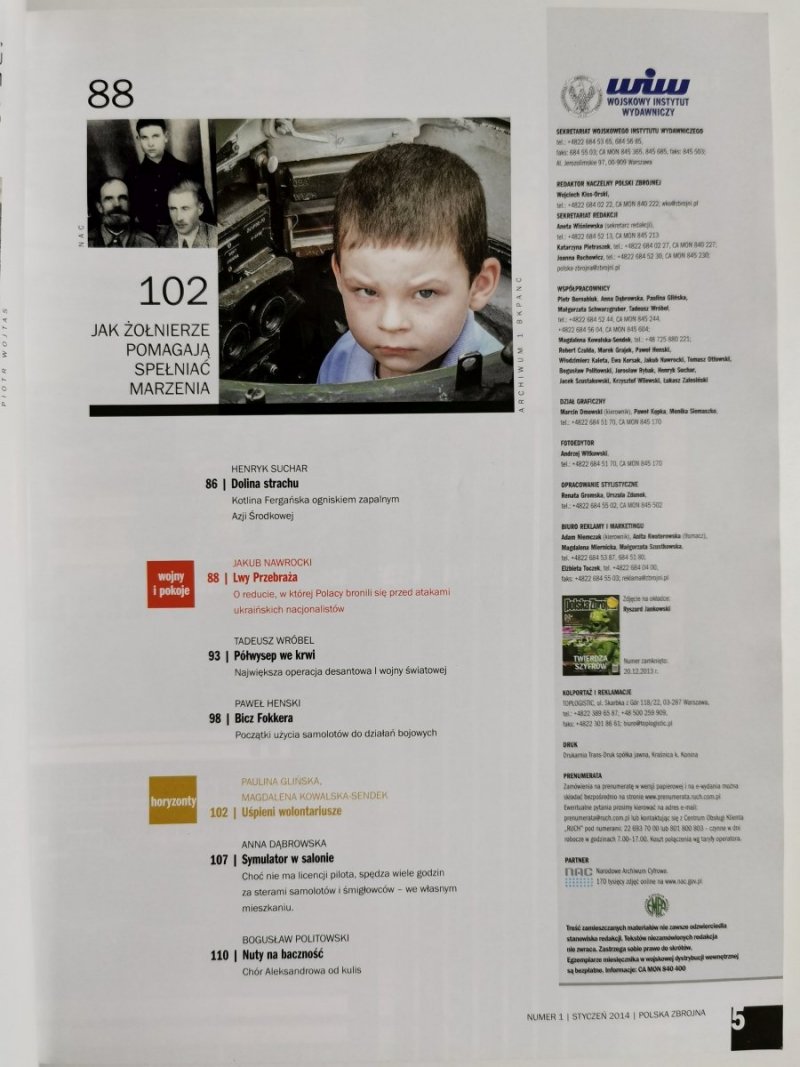 POLSKA ZBROJNA NR 1 (813) STYCZEŃ 2014