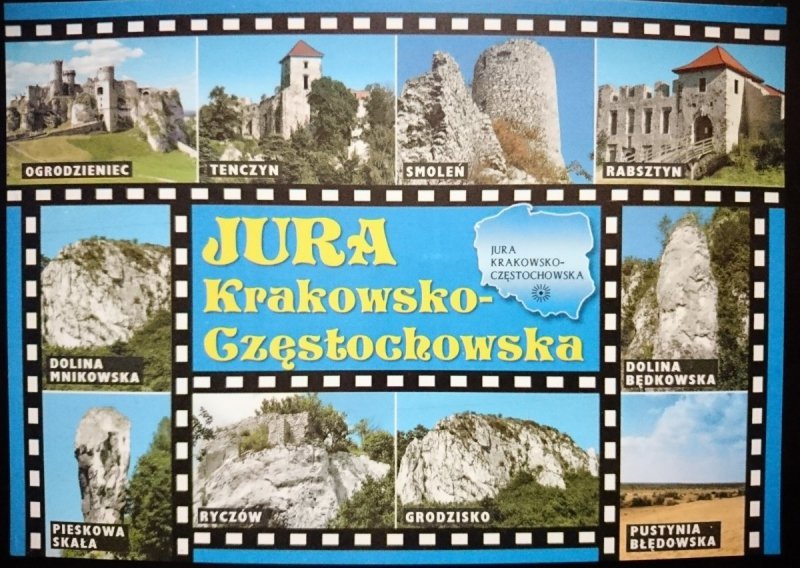 JURA KRAKOWSKO-CZĘSTOCHOWSKA. DZIESIĘĆ UJĘĆ FOT. JAN PIETRUSZKA