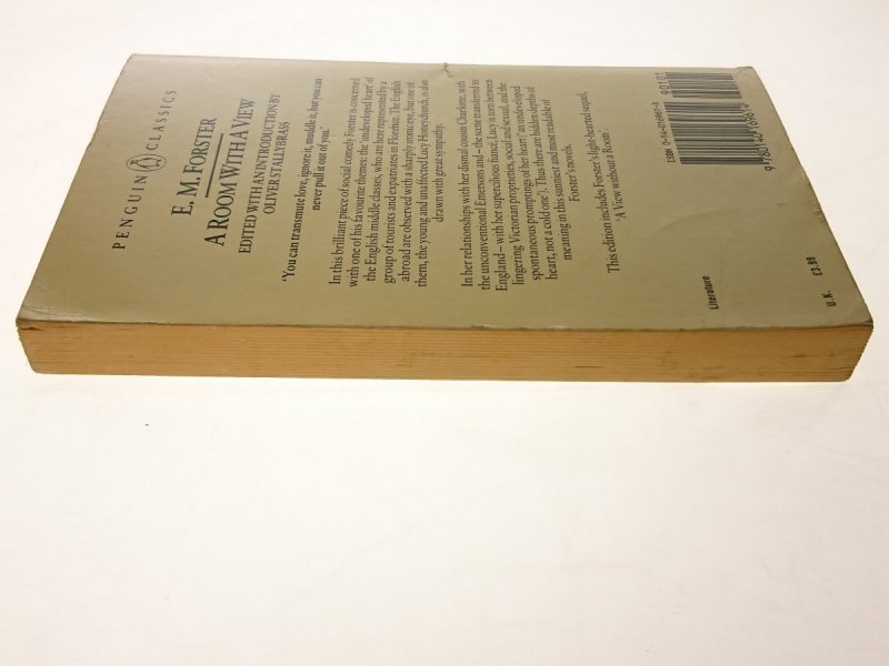 A ROOM WITH A VIEW - E. M. Forster 1986