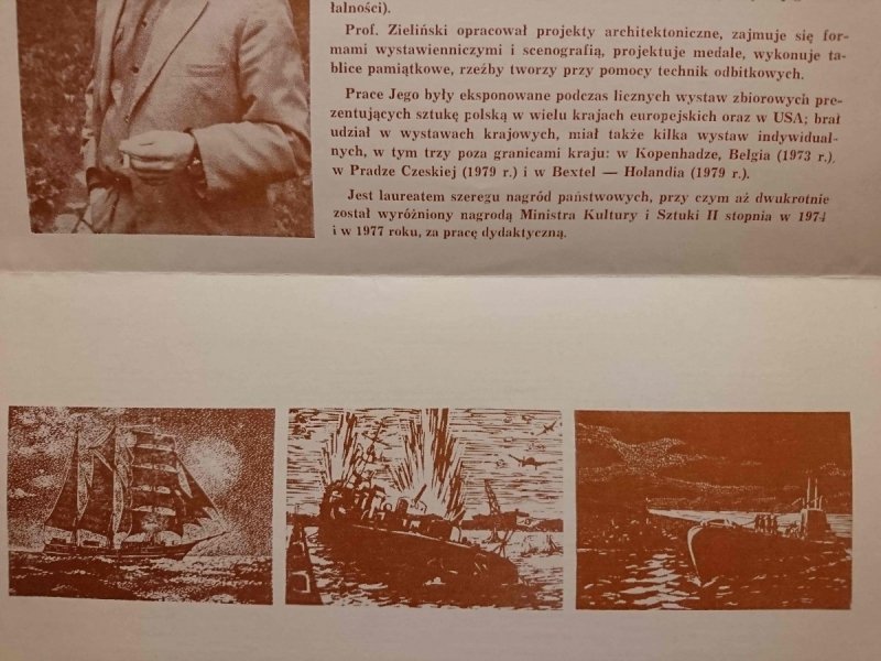 GRAFIKA. KAZIMIERZ ZIELIŃSKI. ULOTKA