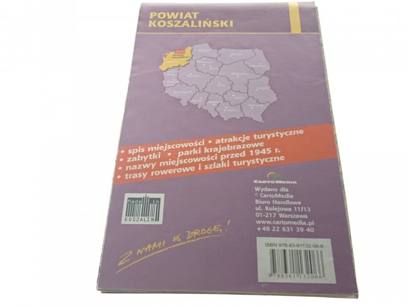 POWIAT KOSZALIŃSKI 1: 75 000