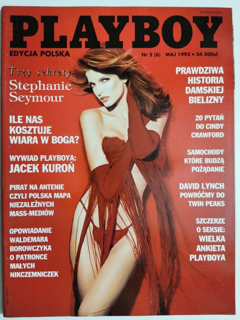 PLAYBOY NR 5 (6) MAJ 1993 STEPHANIE SEYMOUR 
