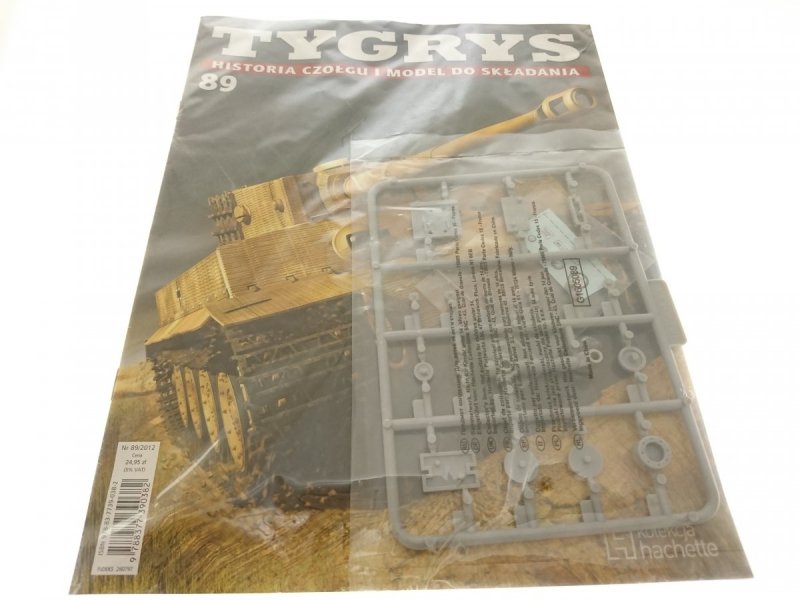 TYGRYS HISTORIA CZOŁGU I MODEL DO SKŁADANIA NR 089