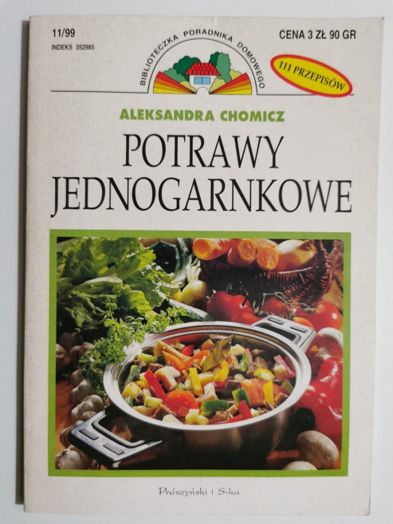 POTRAWY JEDNOGARNKOWE - Aleksandra Chomicz