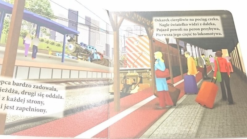 POZNAJEMY POJAZDY. POCIĄG 