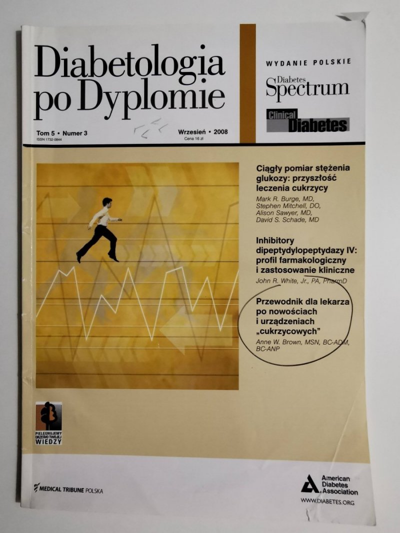 DIABETOLOGIA PO DYPLOMIE TOM 5 NUMER 3 WRZESIEŃ 2008 