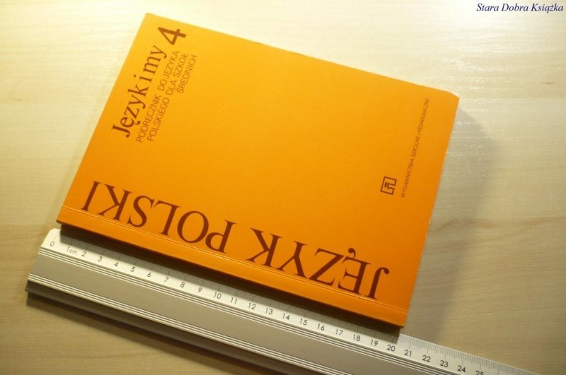 JĘZYK POLSKI. JĘZYK I MY 4 PODRĘCZNIK Buttler 1995