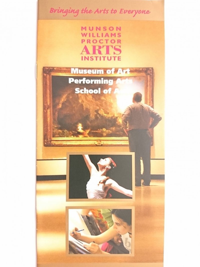 MUNSON WILLIAMS PROCTOR ARTS INSTITUTE. MUSEUM OF ART